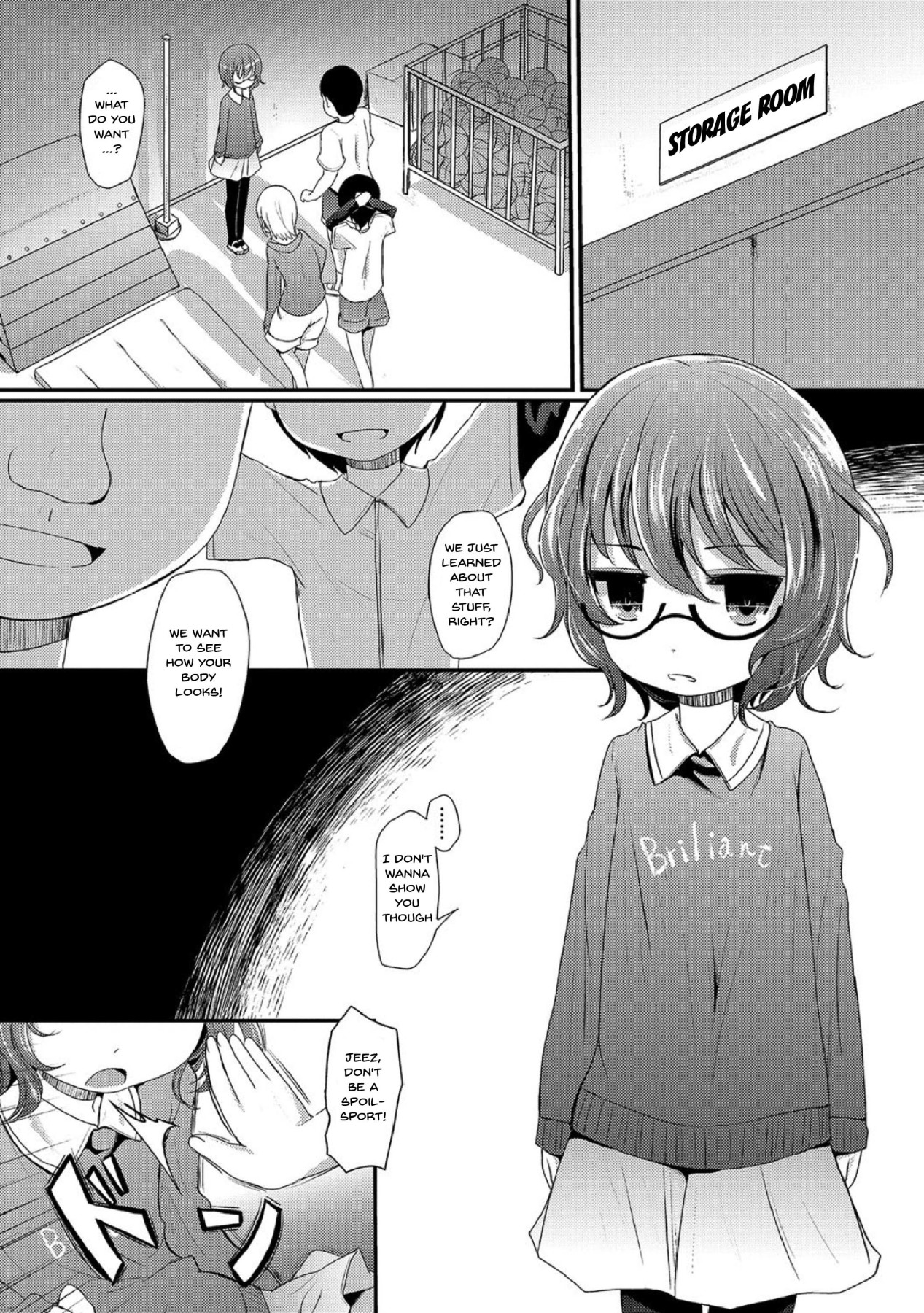 Hentai Manga Comic-The Loli In Glasses' Training Lesson!! ~Force Fucking a Timid Glasses Wearing Loli With My Big Cock~-Chapter 3-2